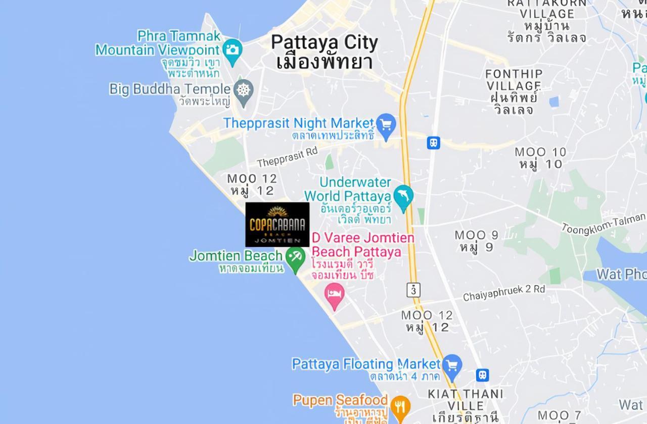 Luxury Sea View Room Beach Front Luxury Jomtien Beach Exterior foto